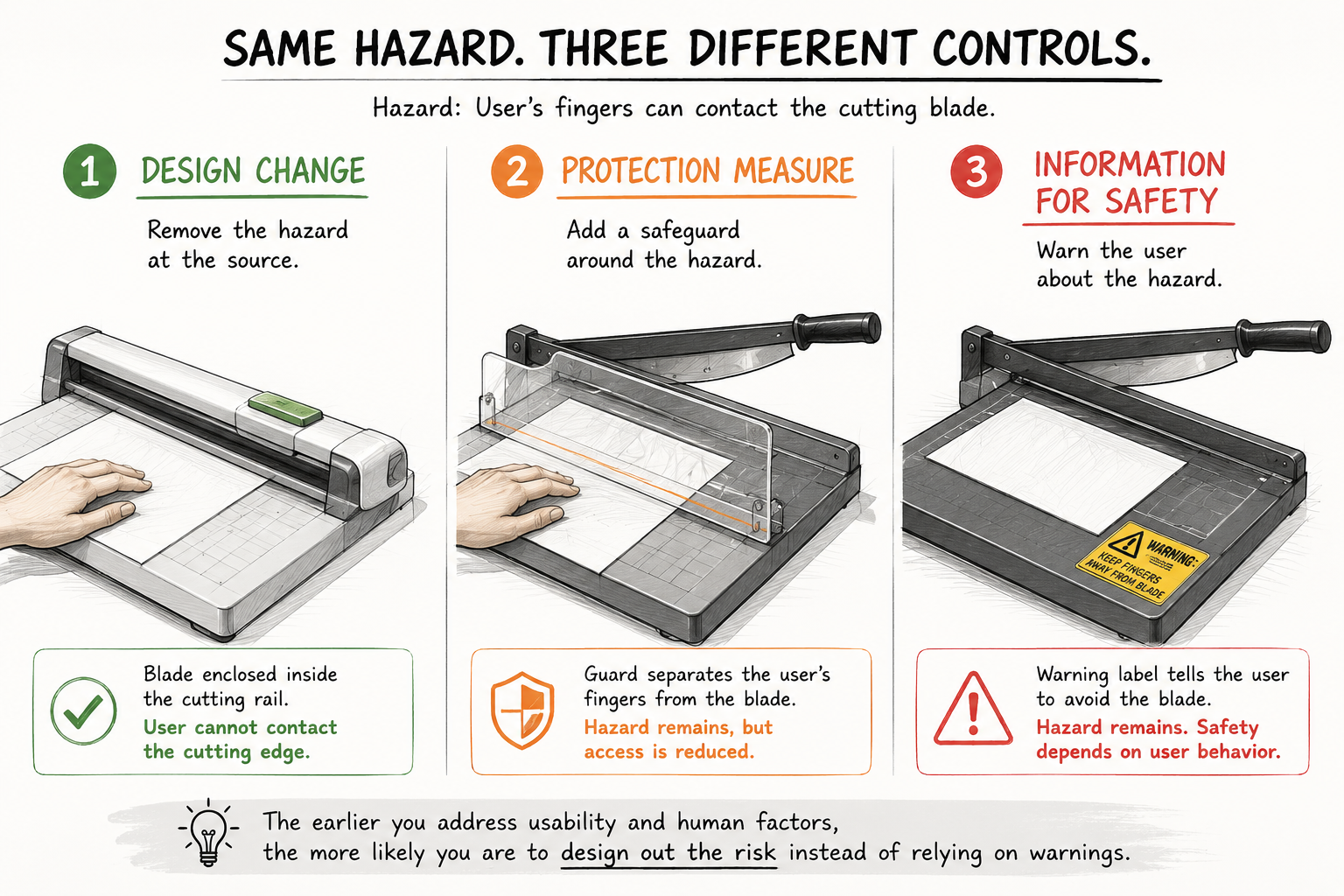 Different control measures and how it impacts